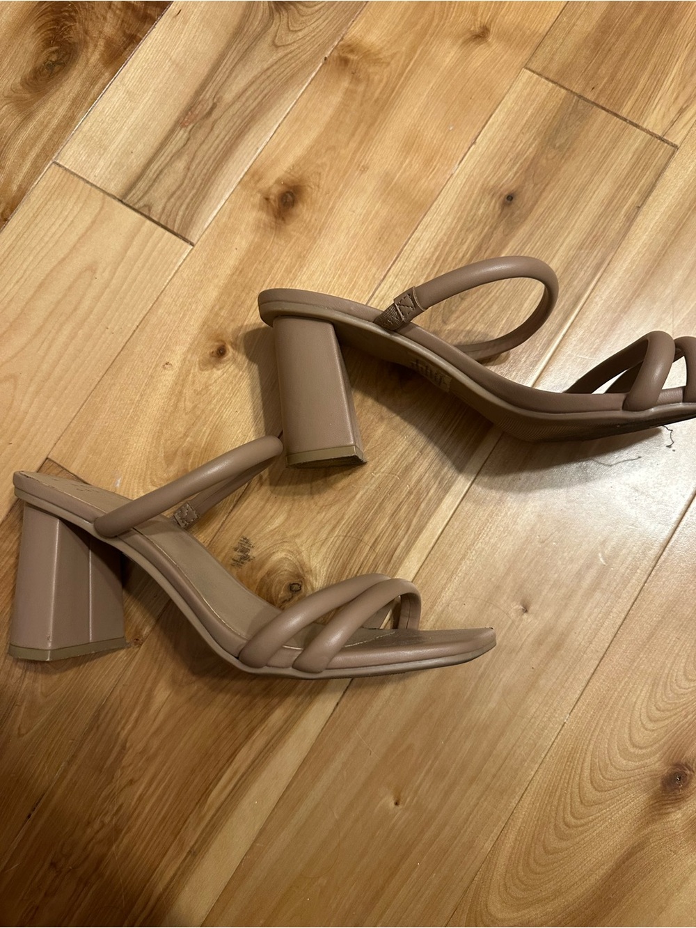 a new day Taupe Strappy Block Heel Sandals - Picture 2 of 3